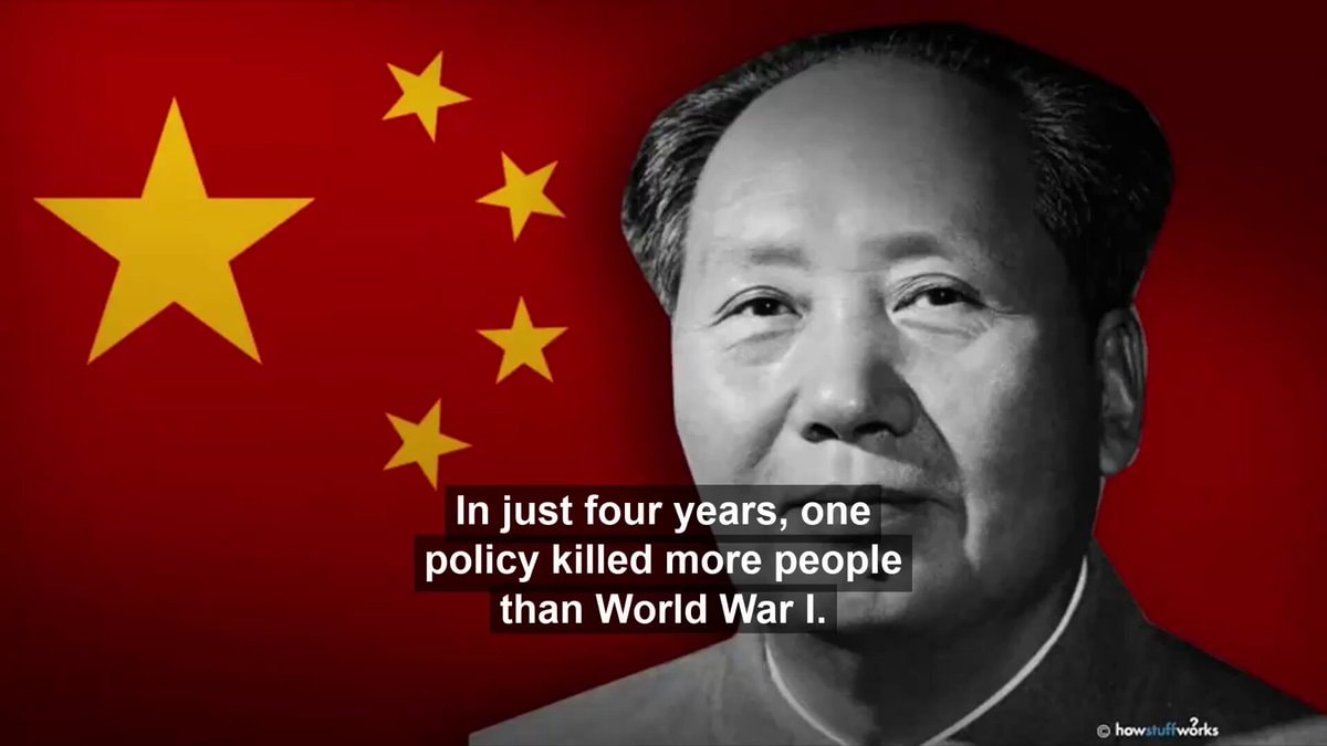 Mao Zedong Great Leap Forward famine
