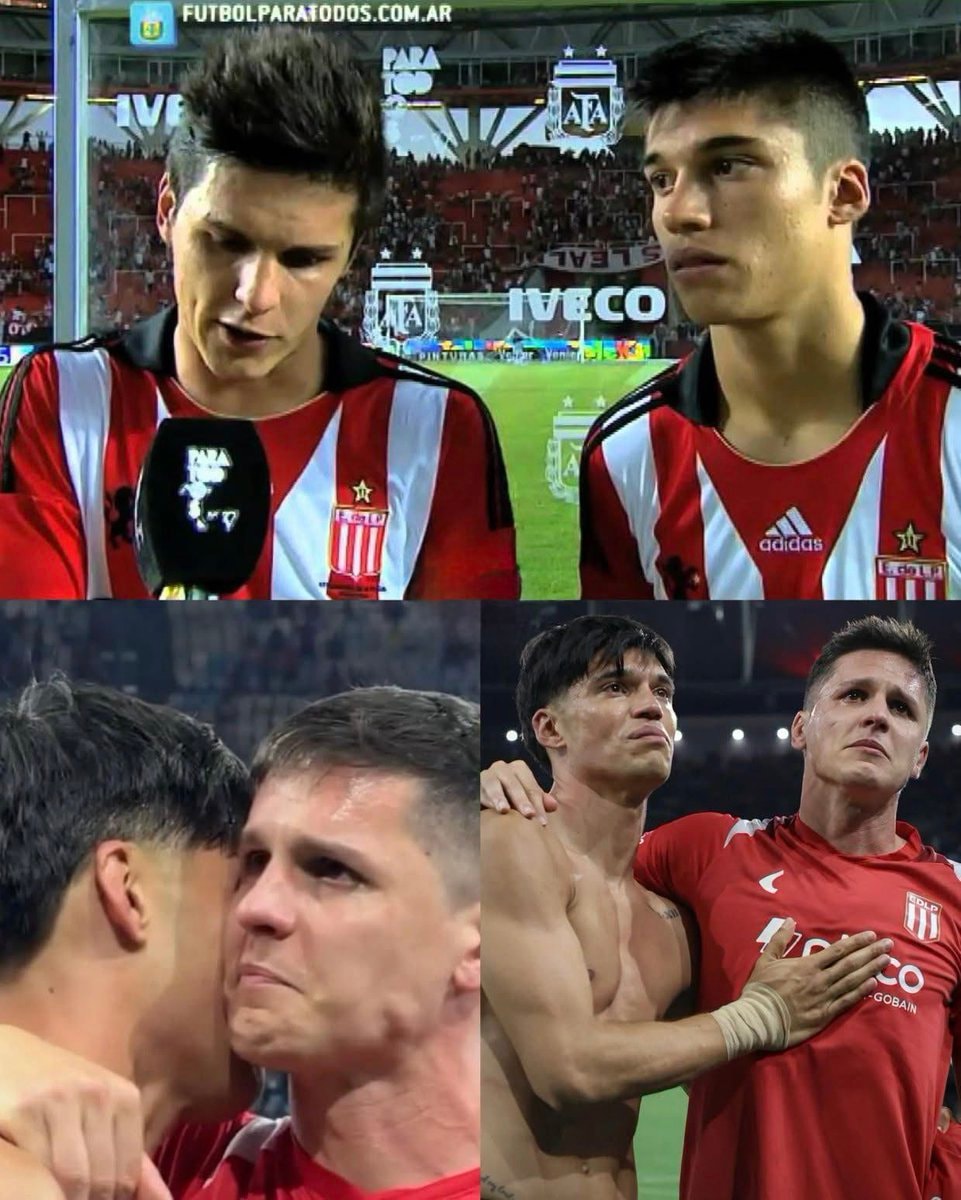 Correa and Carrillo Estudiantes Libertadores final