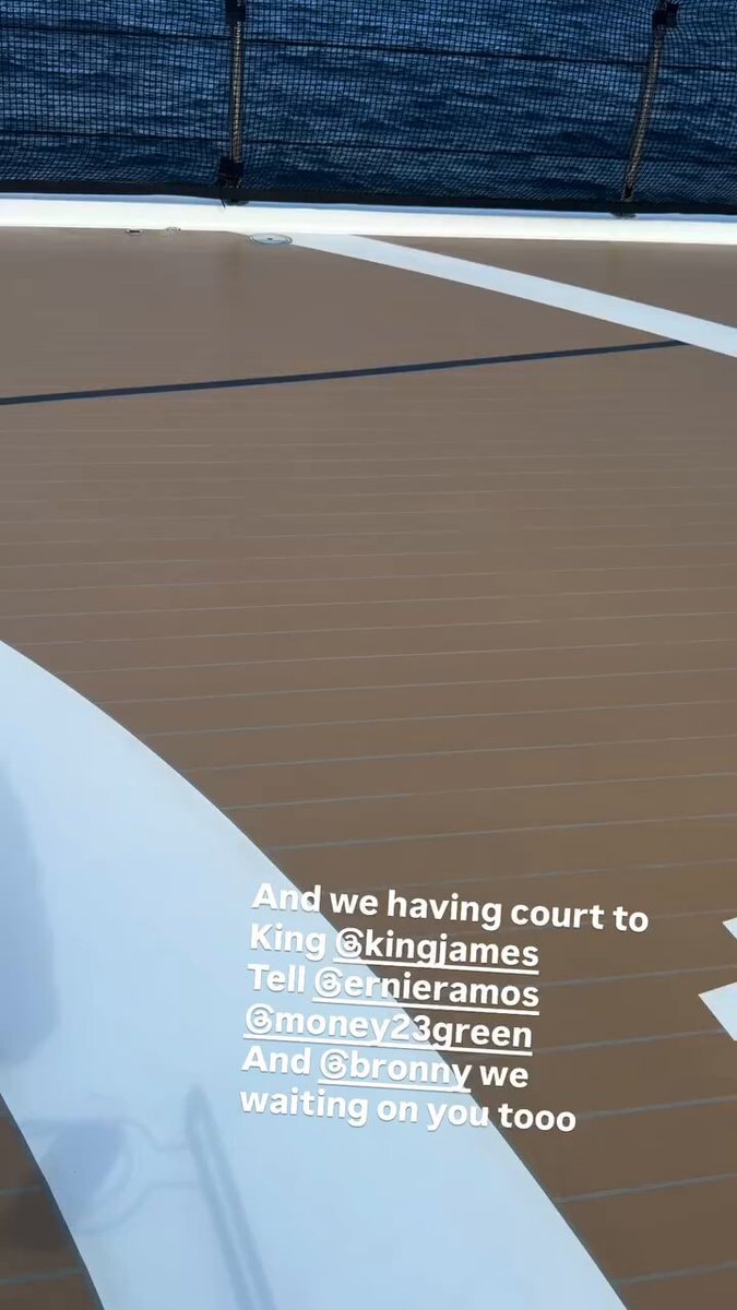 Travis Scott Yacht Basketball Italy