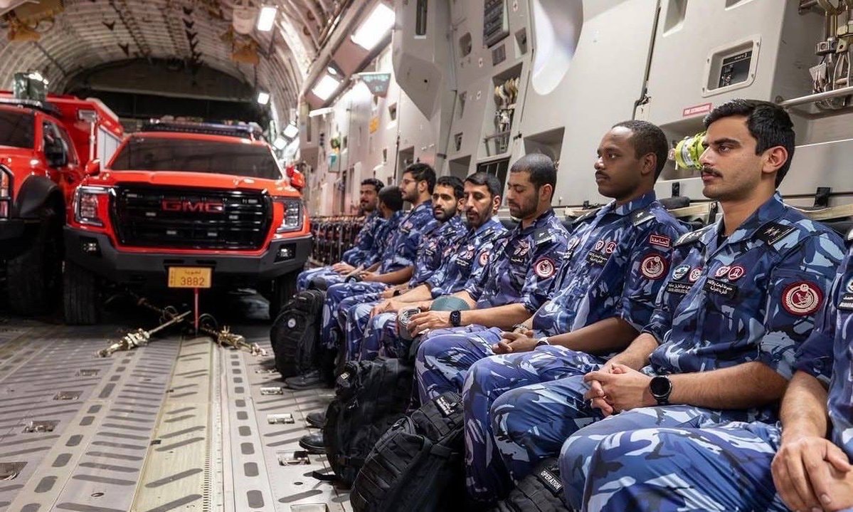Qatar Venezuela aid teams welcome (photo 2 of 4)
