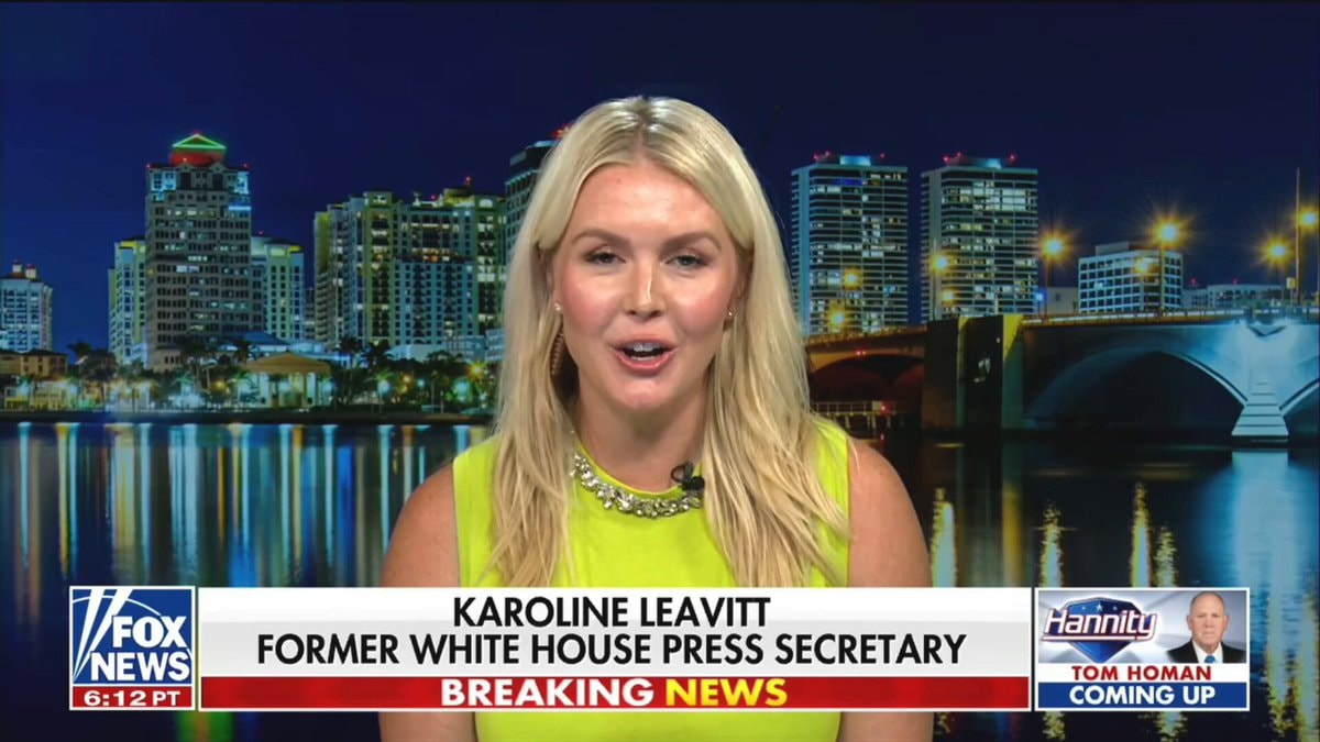 Karoline Leavitt on FOX NEWS