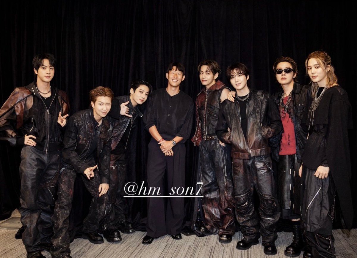 Son Heung-min BTS Los Angeles