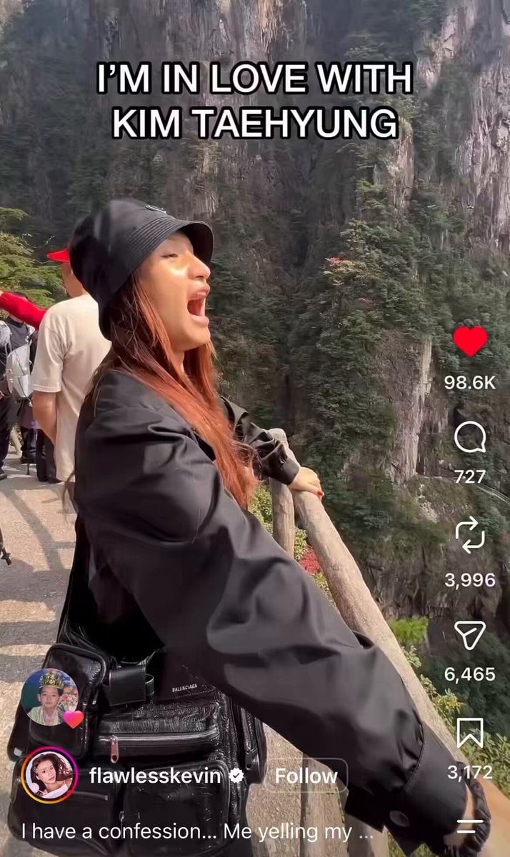 Kevin Ning proposes to Kim Taehyung