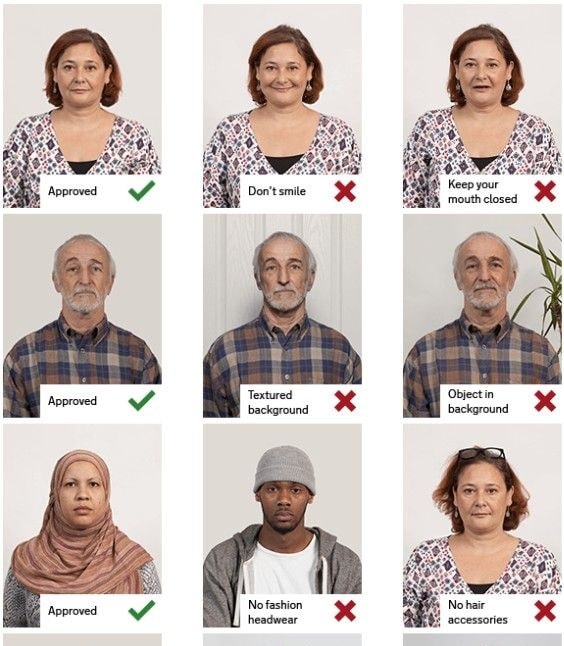 Countries Banning Smiles in Passport Photos 📸😐 (photo 1 of 2)