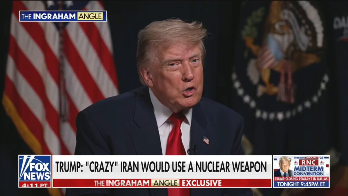 Trump on Iran War and Midterms