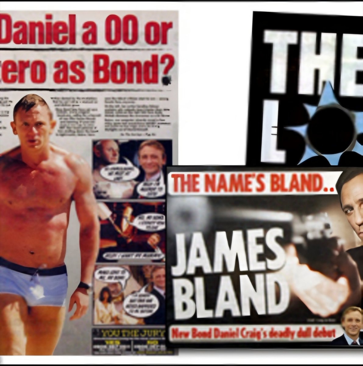Daniel Craig 007 casting reaction (photo 2 of 2)