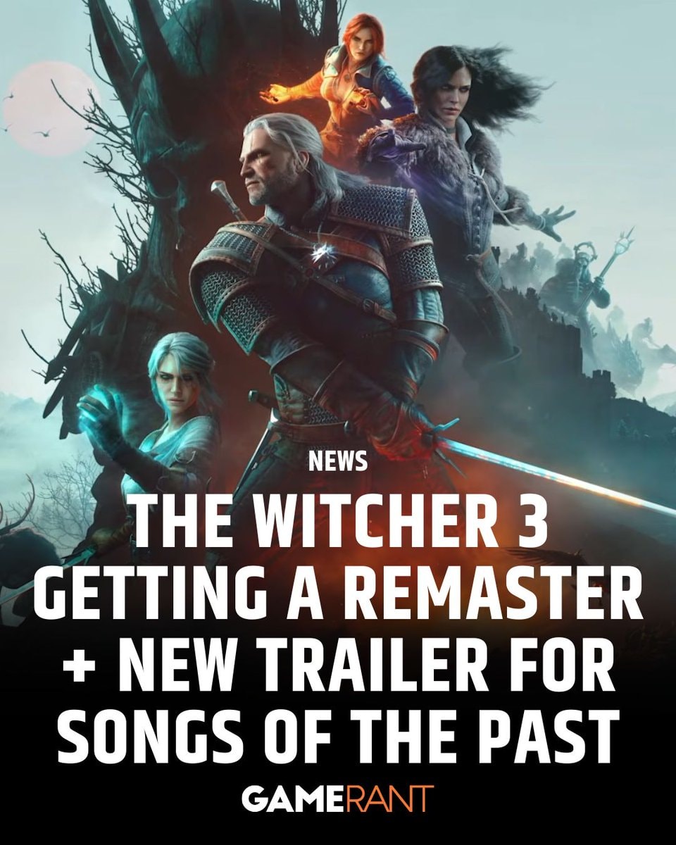 The Witcher 3 Wild Hunt remaster announcement (photo 1 of 4)