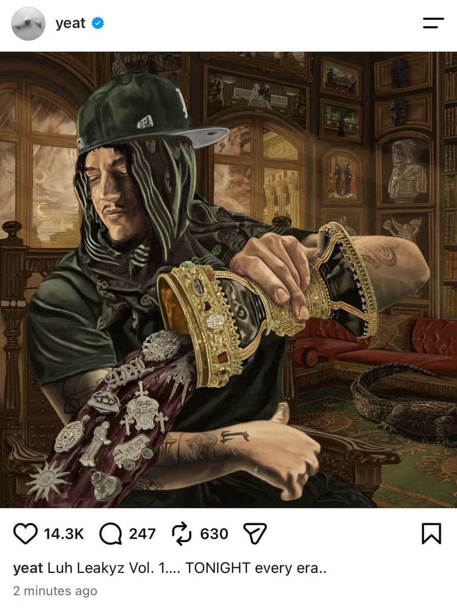 YEAT Luh Leakyz Vol. 1 cover art