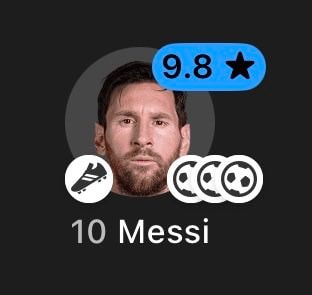 Messi perfect 10 rating reaction