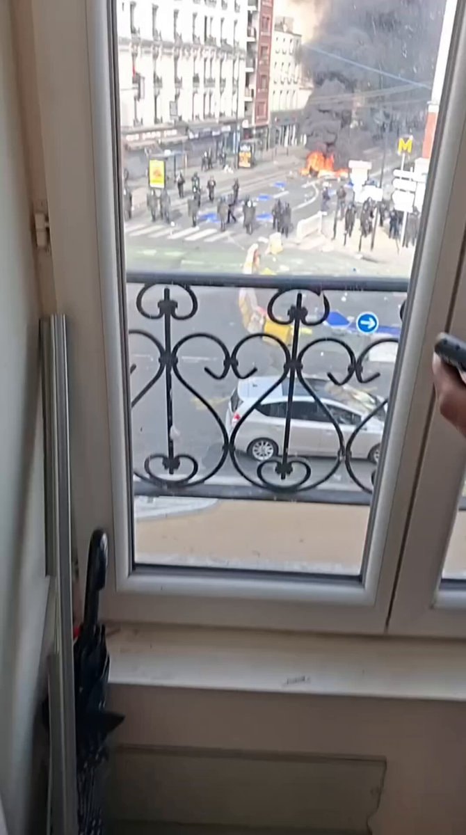 Student protests in France