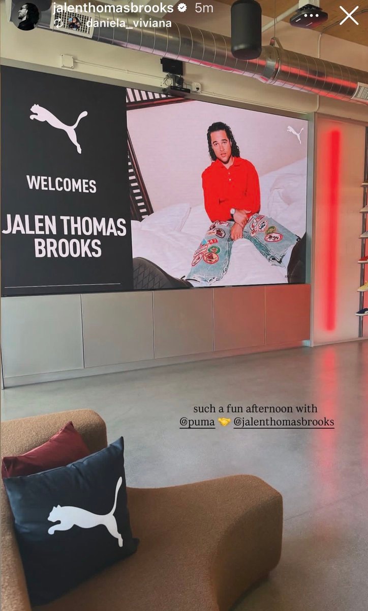 Jalen Thomas Brooks brand collaboration