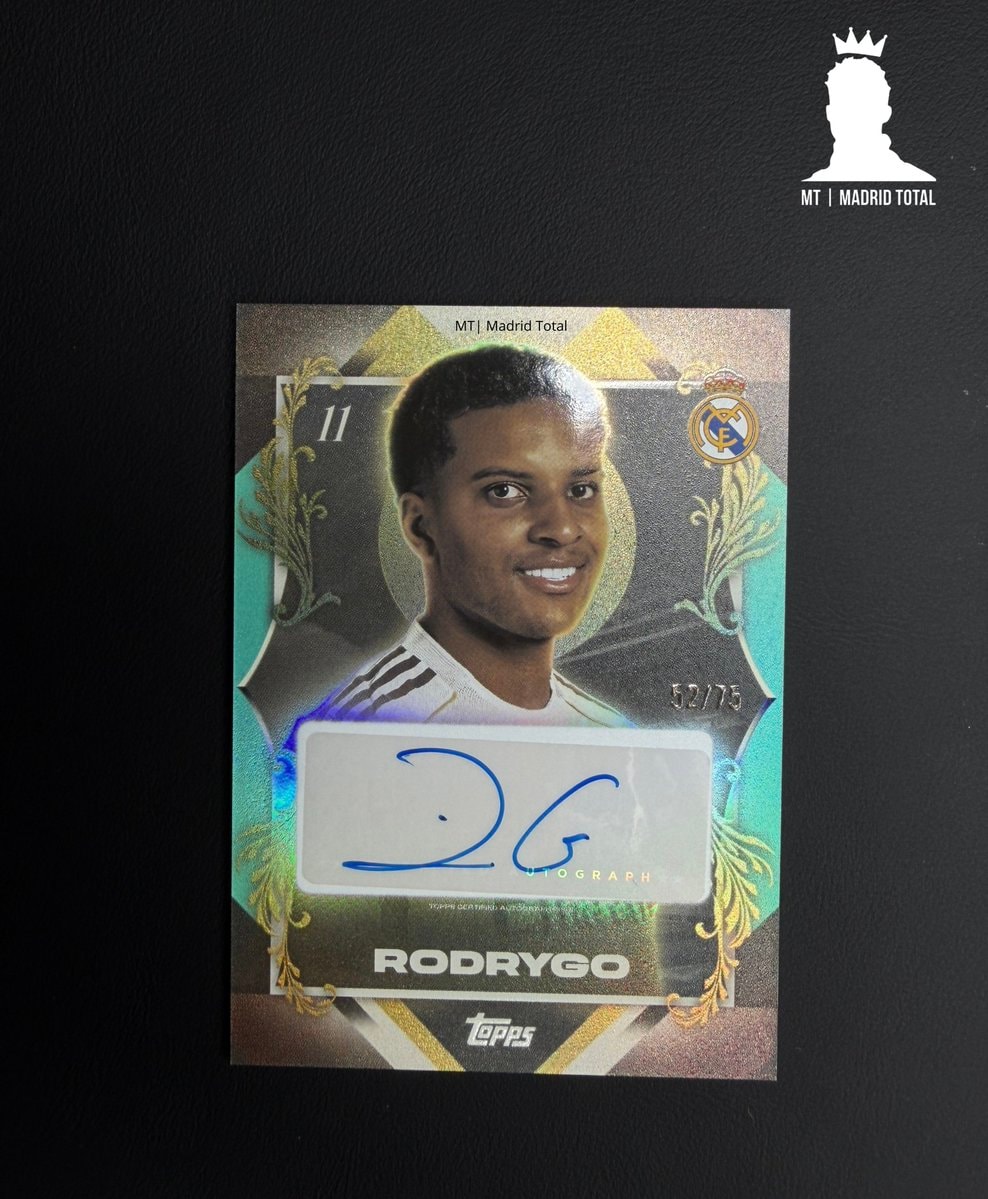 Rodrygo Goes autograph card 52/75 🤍