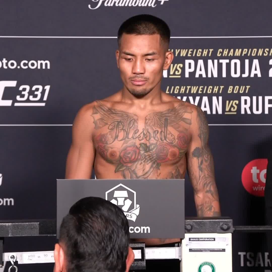 Joshua Van UFC 331 flyweight title