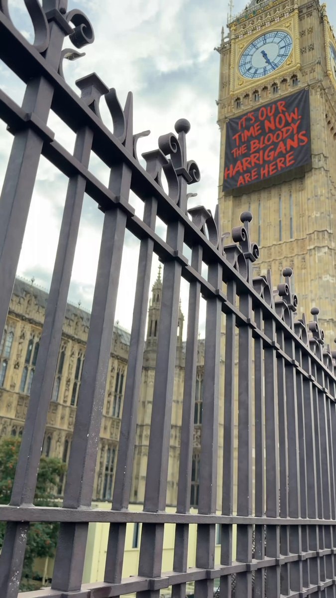 Mobland Season 2 promo at Big Ben Tower