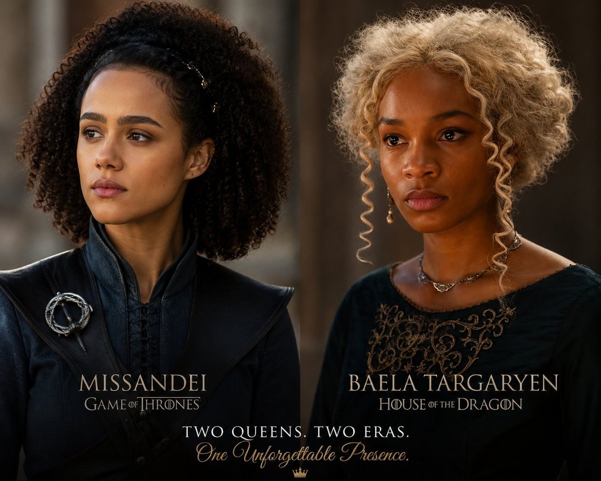 Missandei and Baela Targaryen Game of Thrones House of the Dragon Missandei and Baela Targaryen Game of Thrones House of the Dragon
