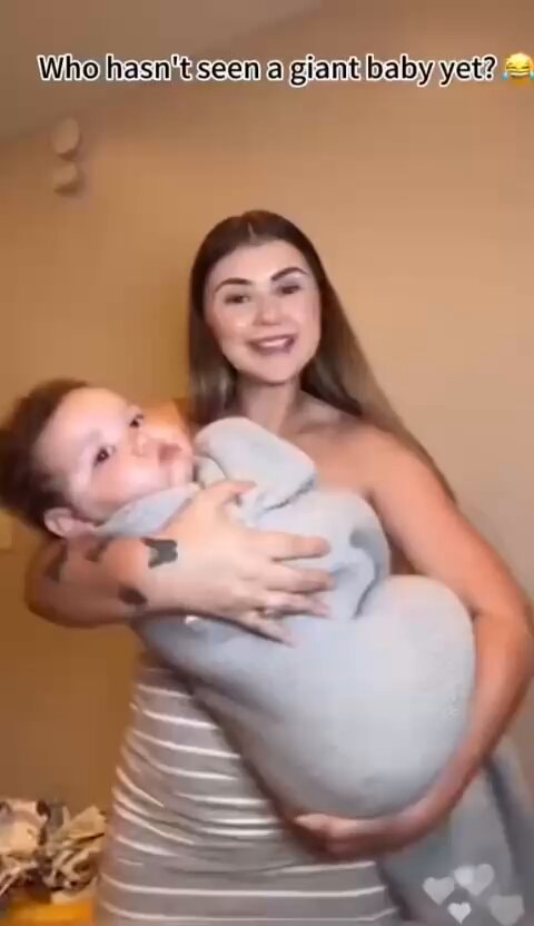 Georgia and baby Harvey Hulk babies
