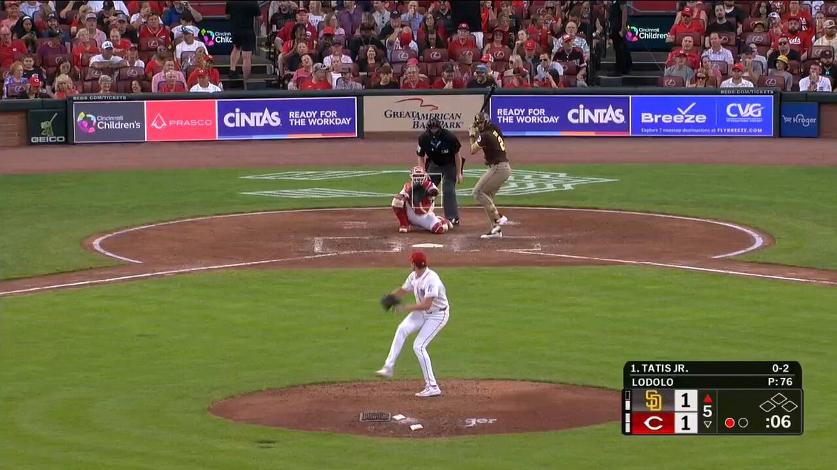 Fernando Tatis Jr. solo HR Padres lead
