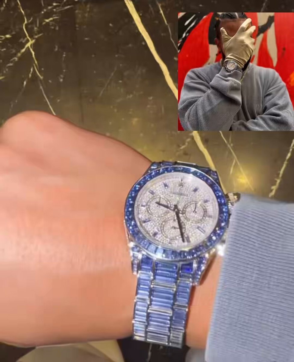 Drake Ice Gradient Rolex Daytona