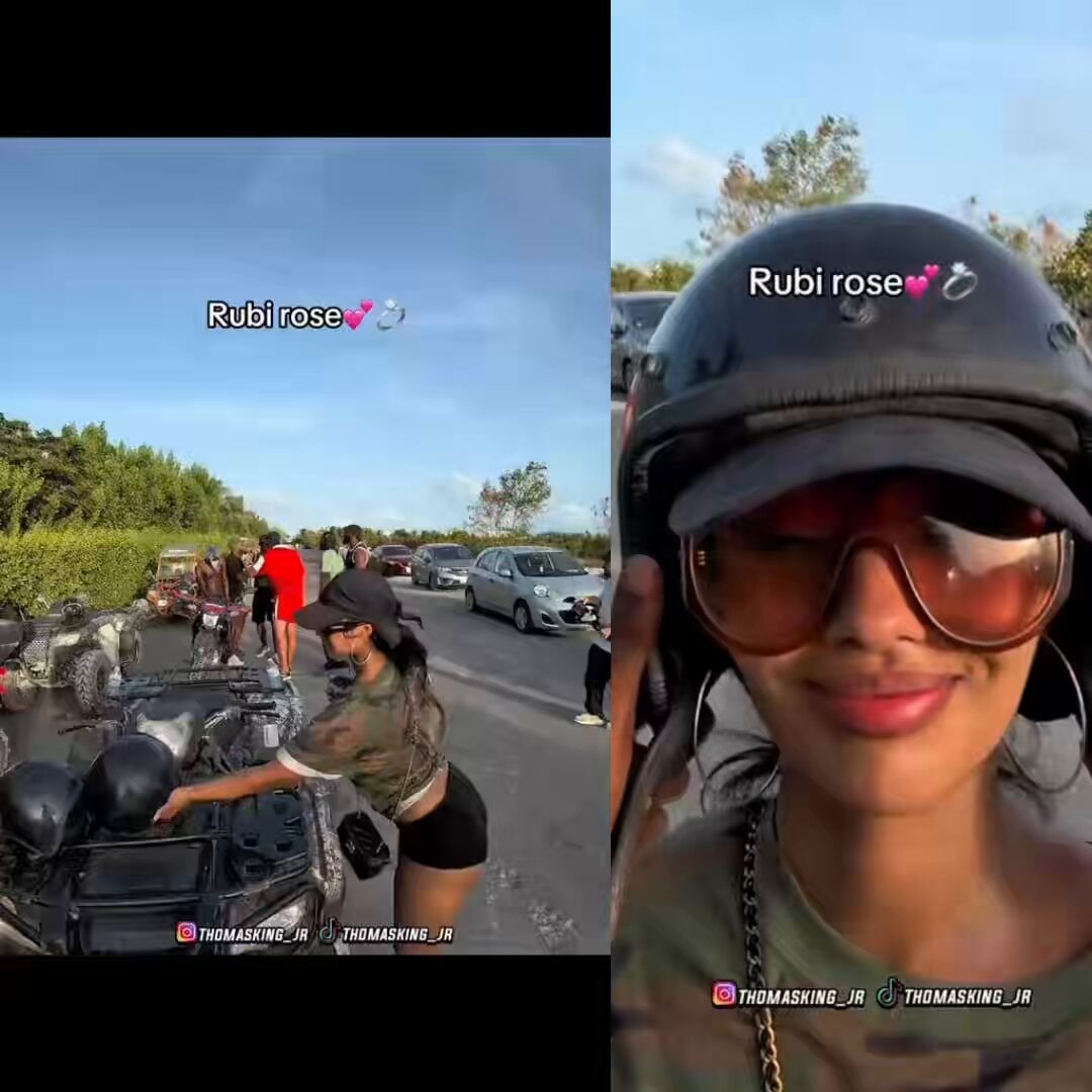 Rubi Rose and William Saliba vacation