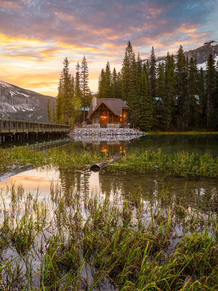 Canadian Rockies sunset (photo 2 of 4)