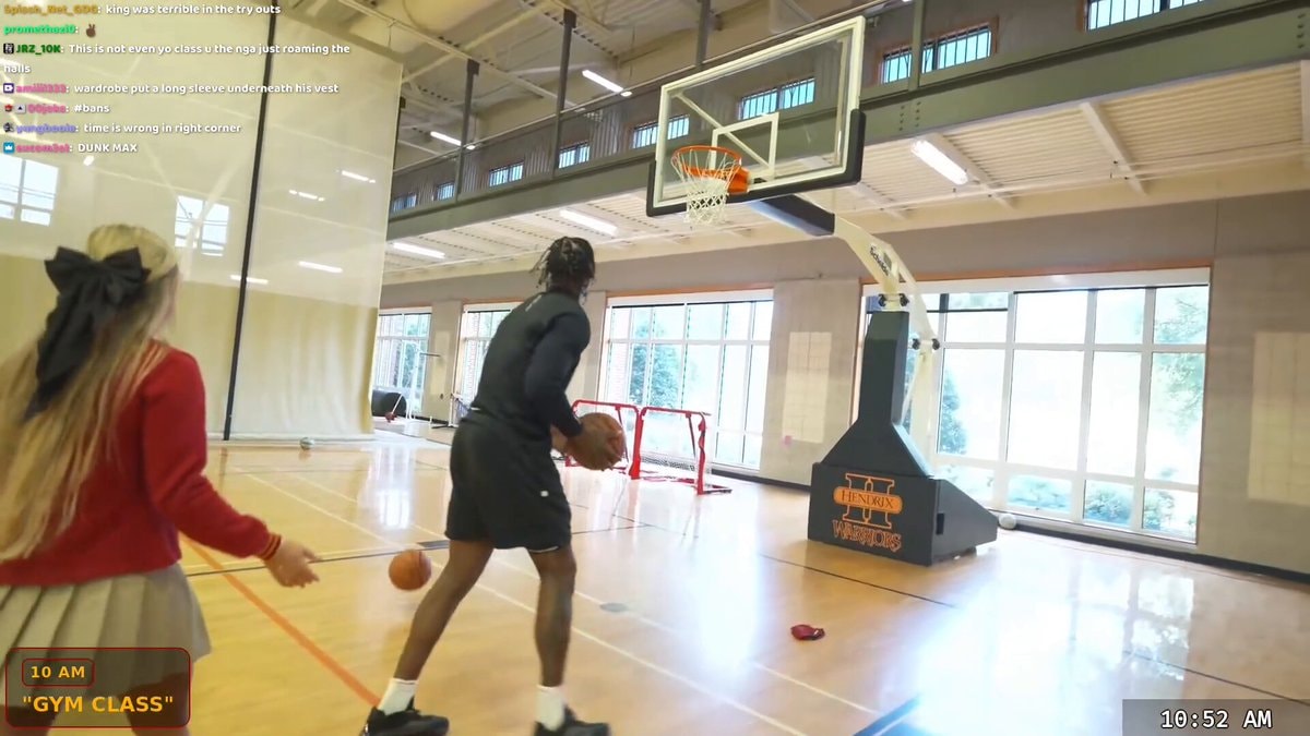 King68 6'8" unable to dunk basketball