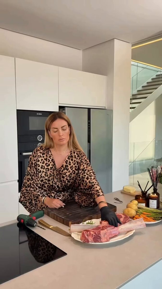 rich people activities in the kitchen