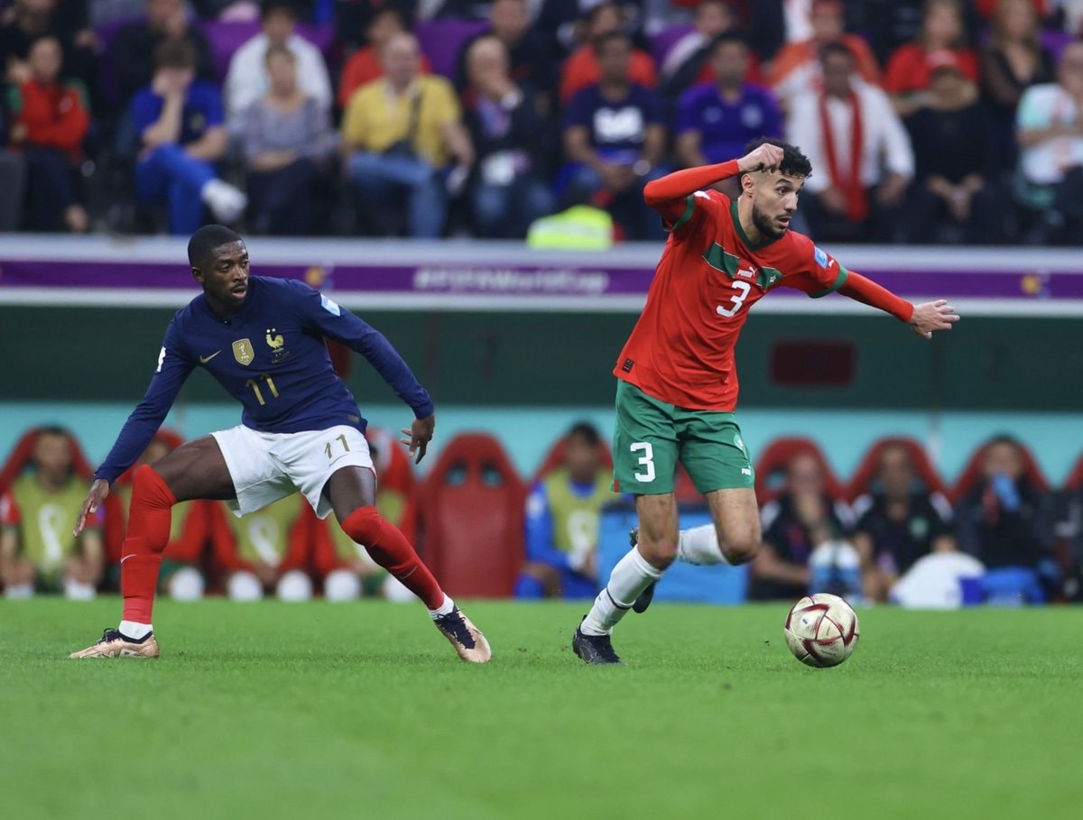 Hakimi and Mbappe World Cup showdown (photo 2 of 2)