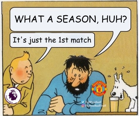 Man United Champions League ready meme
