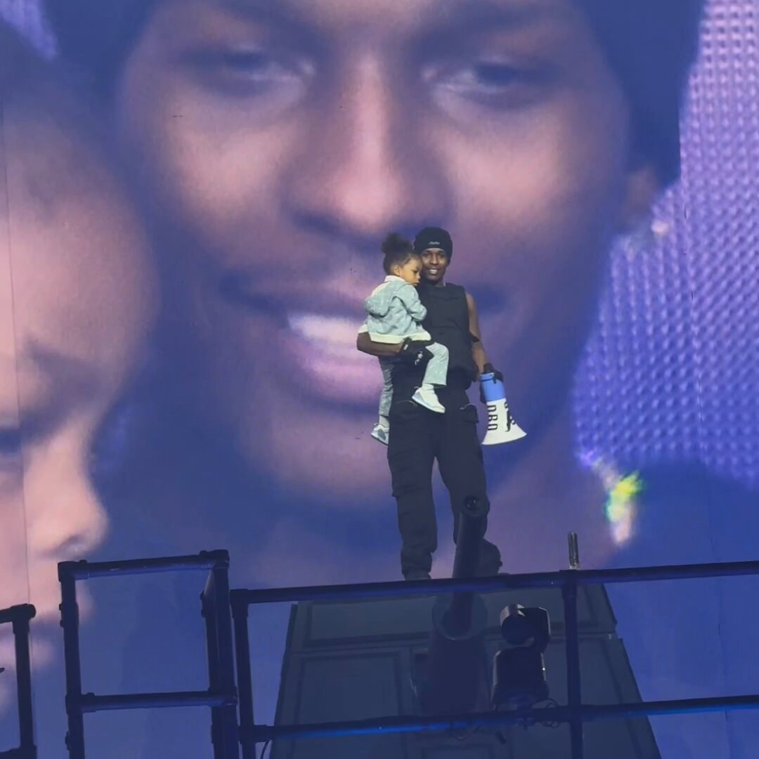 Rocky and Riot on stage