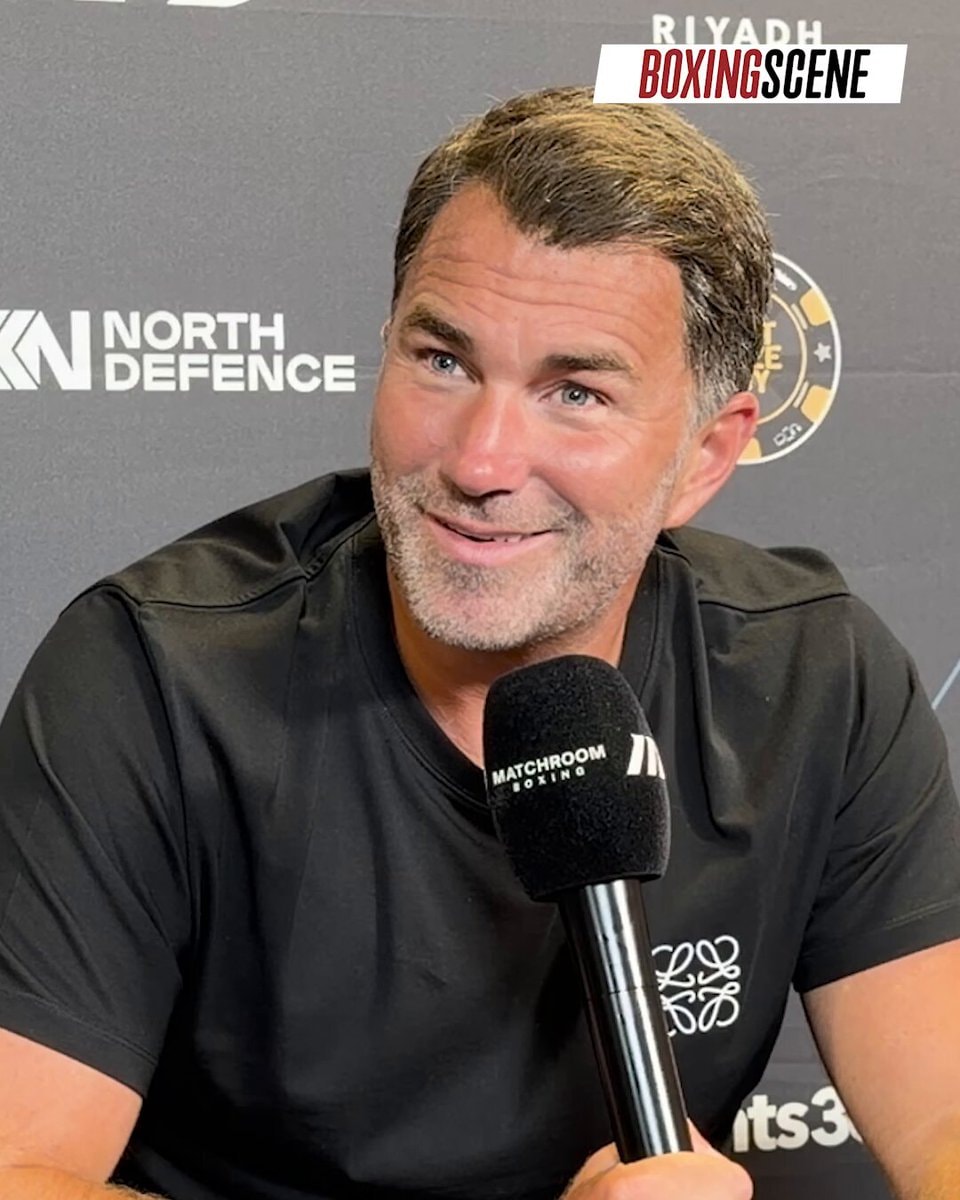 Eddie Hearn on Fury Joshua US fight