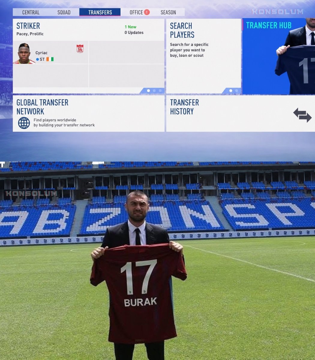 Burak Yılmaz Trabzonspor FIFA 19
