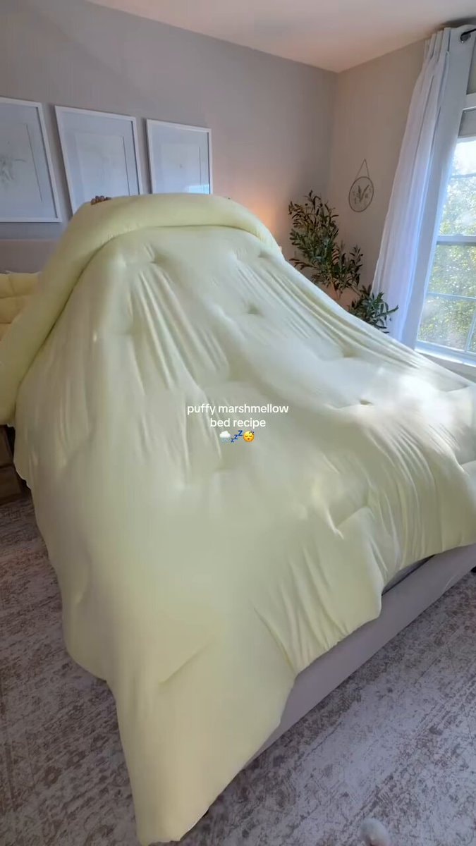 puffy marshmallow quilt