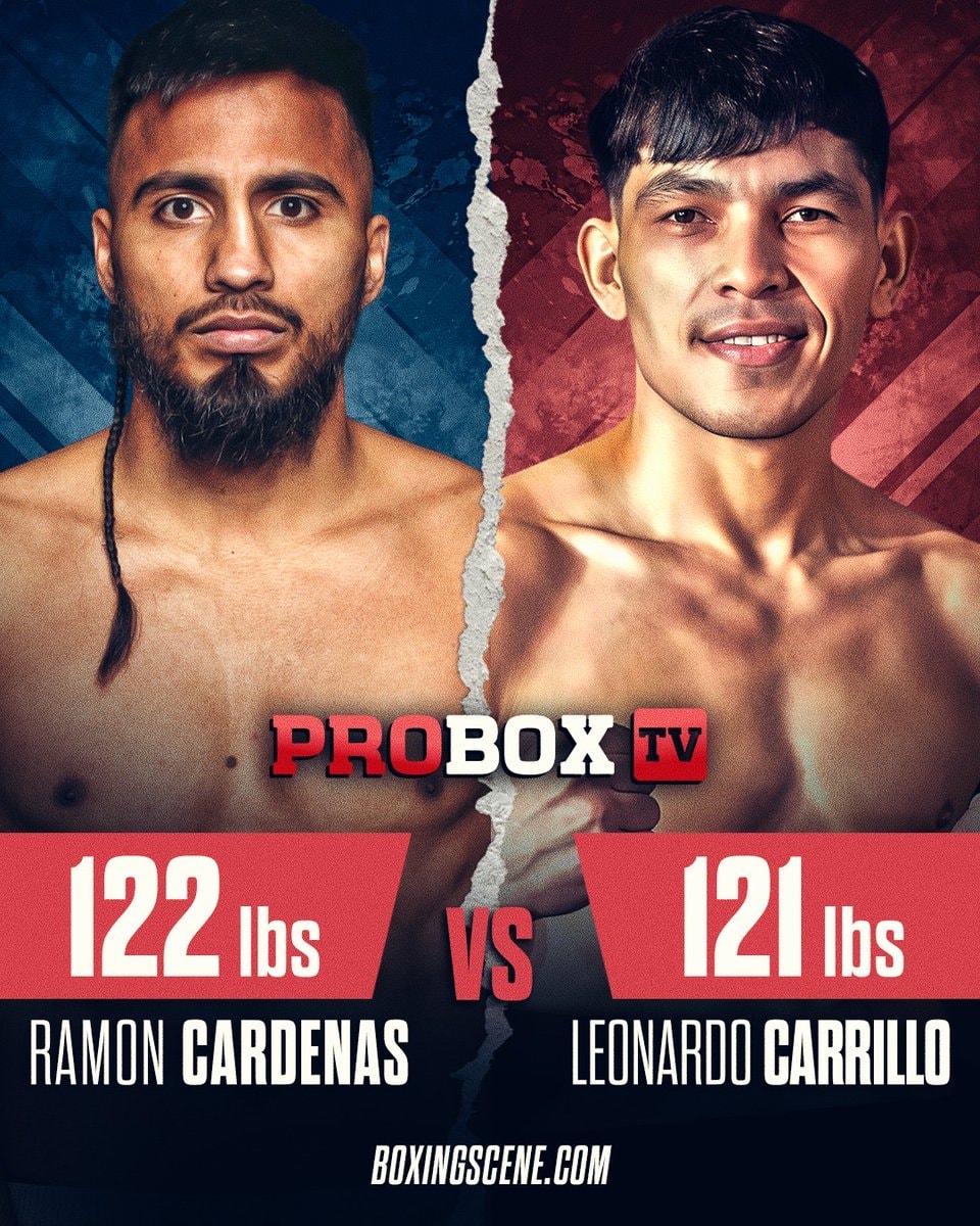 Ramon Cardenas vs Leonardo Carrillo