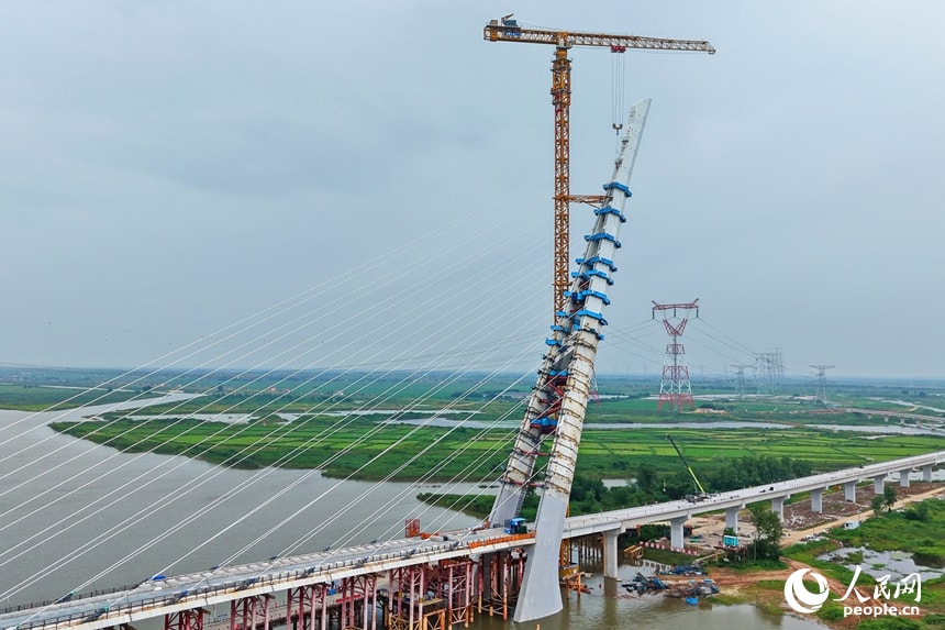 Jiangjunzhou Bridge construction site (photo 4 of 4)