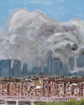 George W. Bush 9/11 painting (photo 2 of 2)