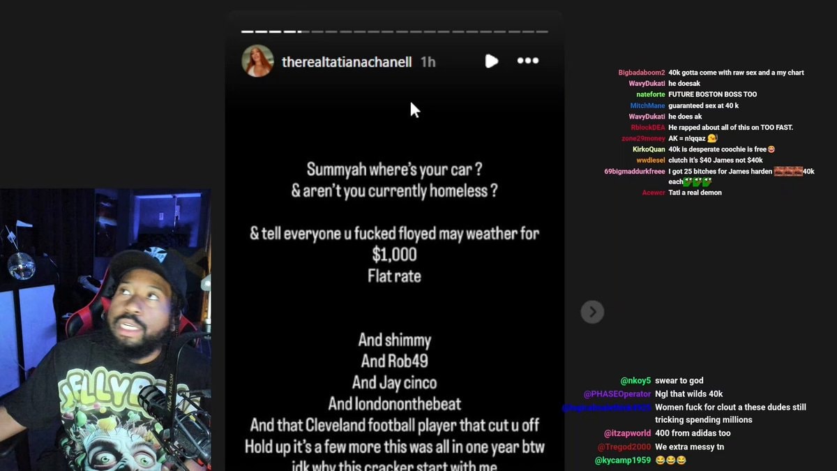 Summyah allegations Tatiana Chanell