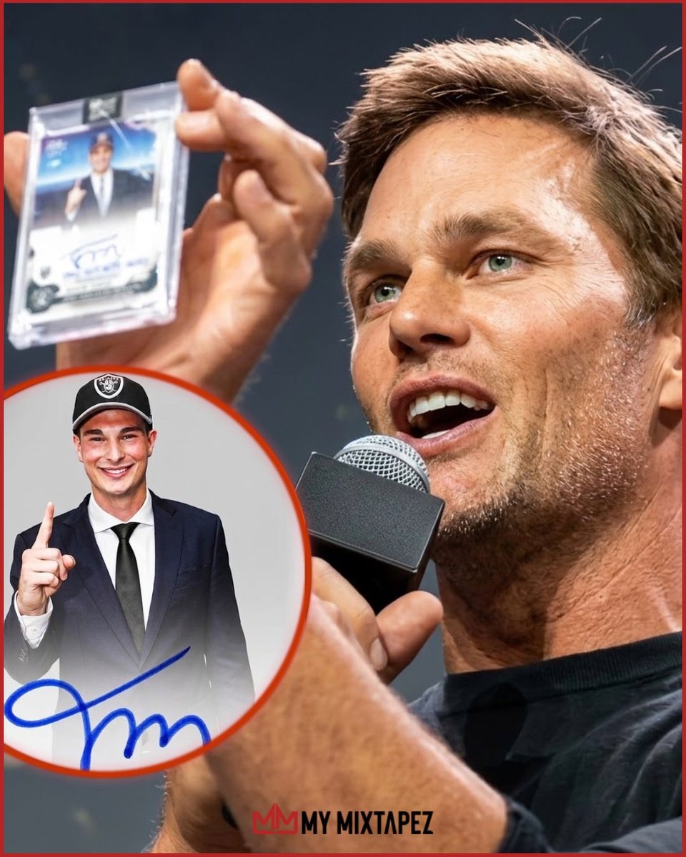 Tom Brady Fernando Mendoza Topps card