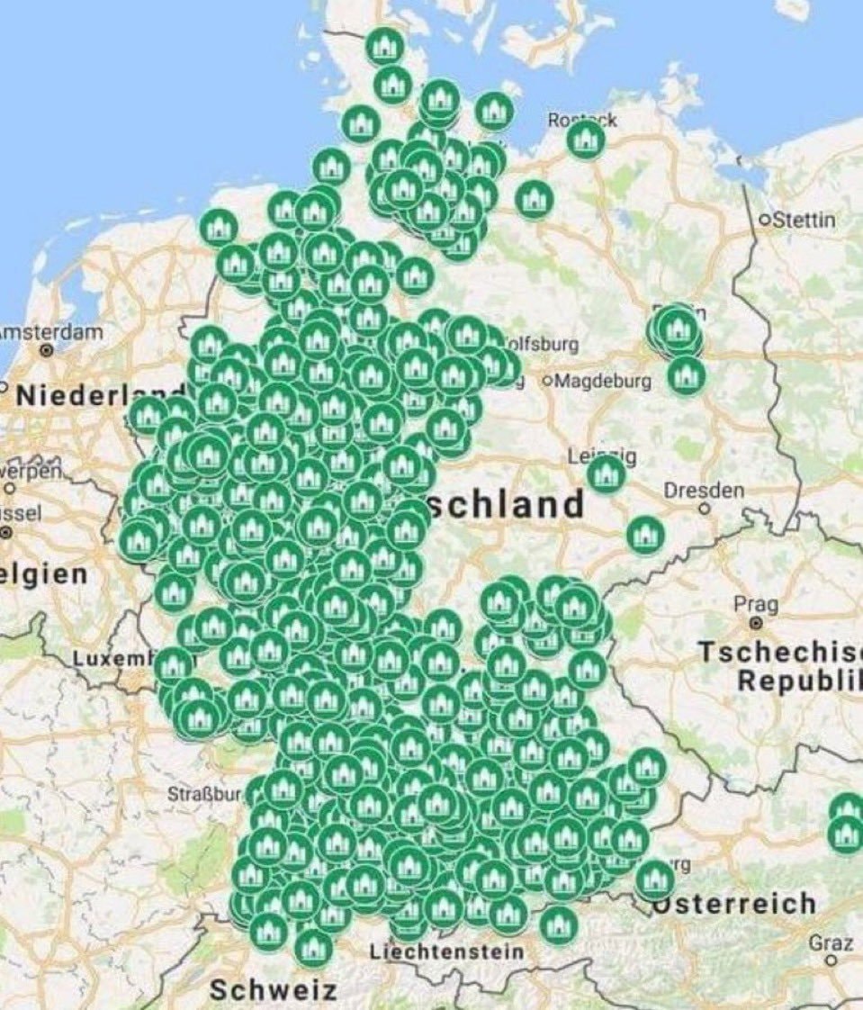 Mosques in Germany vs Churches in Saudi Arabia