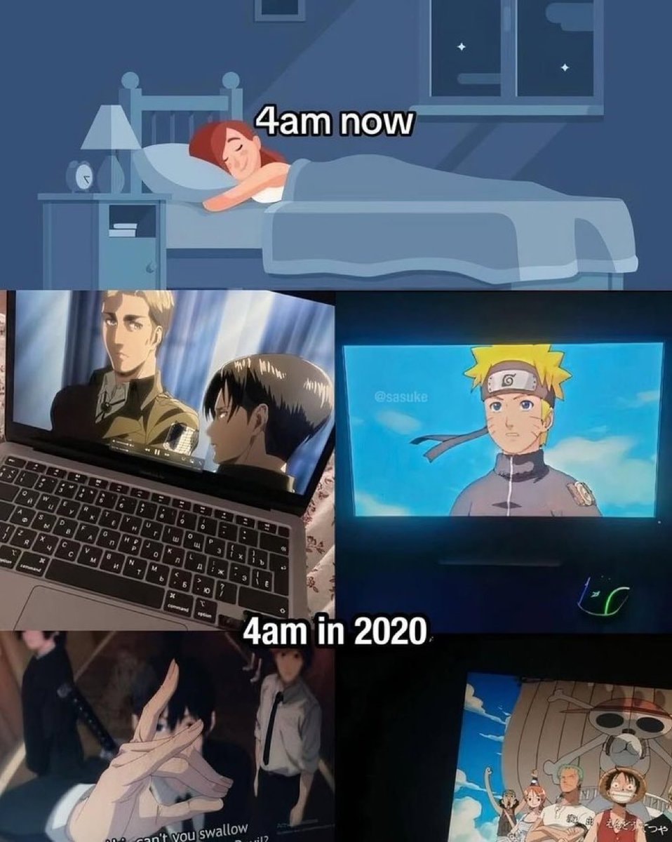 4am anime watching meme 2020