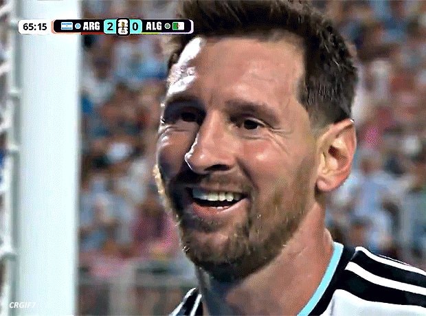 Lionel Messi Argentina vs Algeria