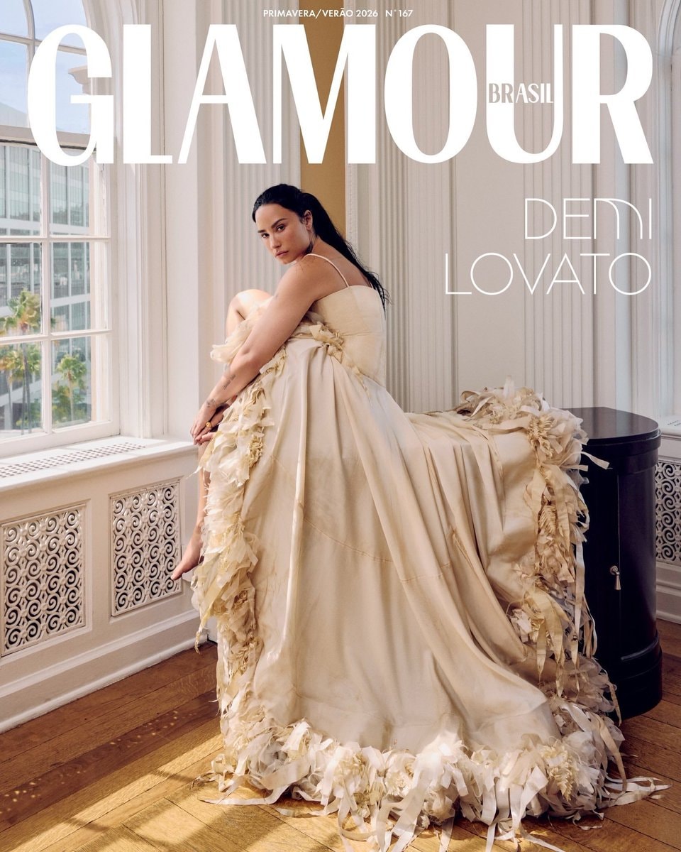 Demi Lovato Glamour Brasil Primavera Verão 2026