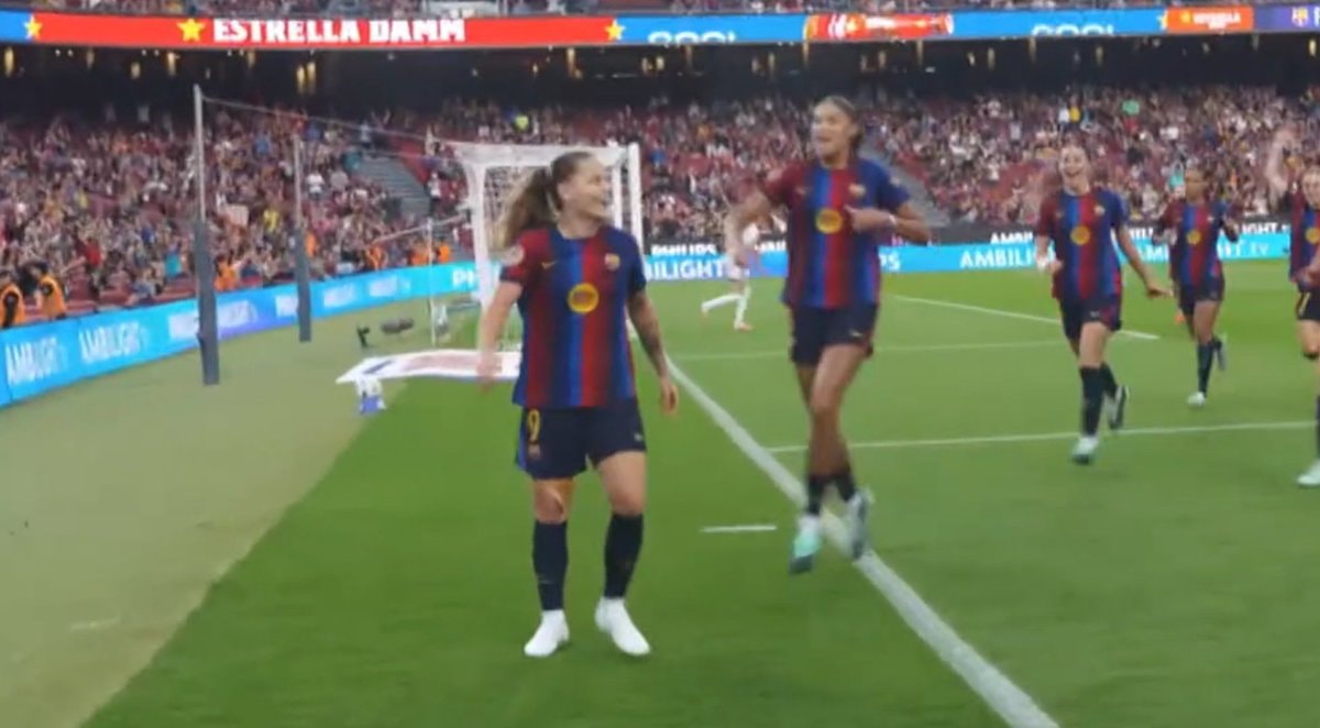 Barça Femení beats Real Madrid 1-0 Barça Femení beats Real Madrid 1-0