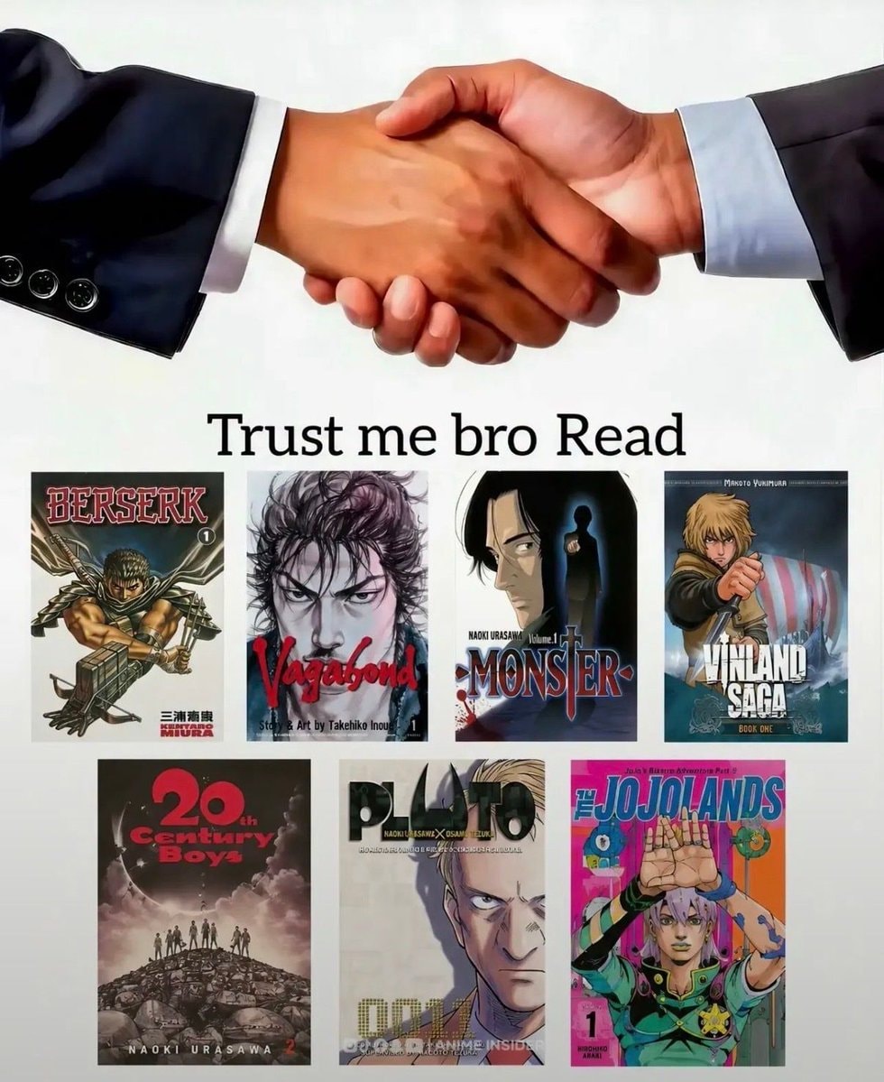 Manga recommendation list