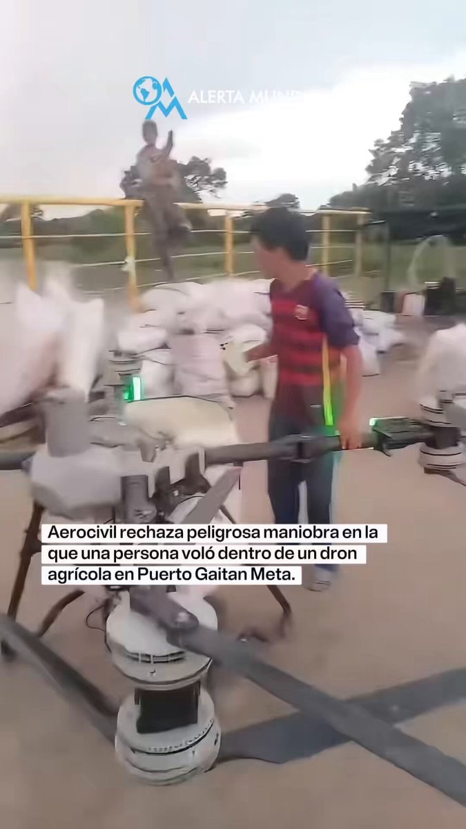 Aereocivil rejects drone stunt