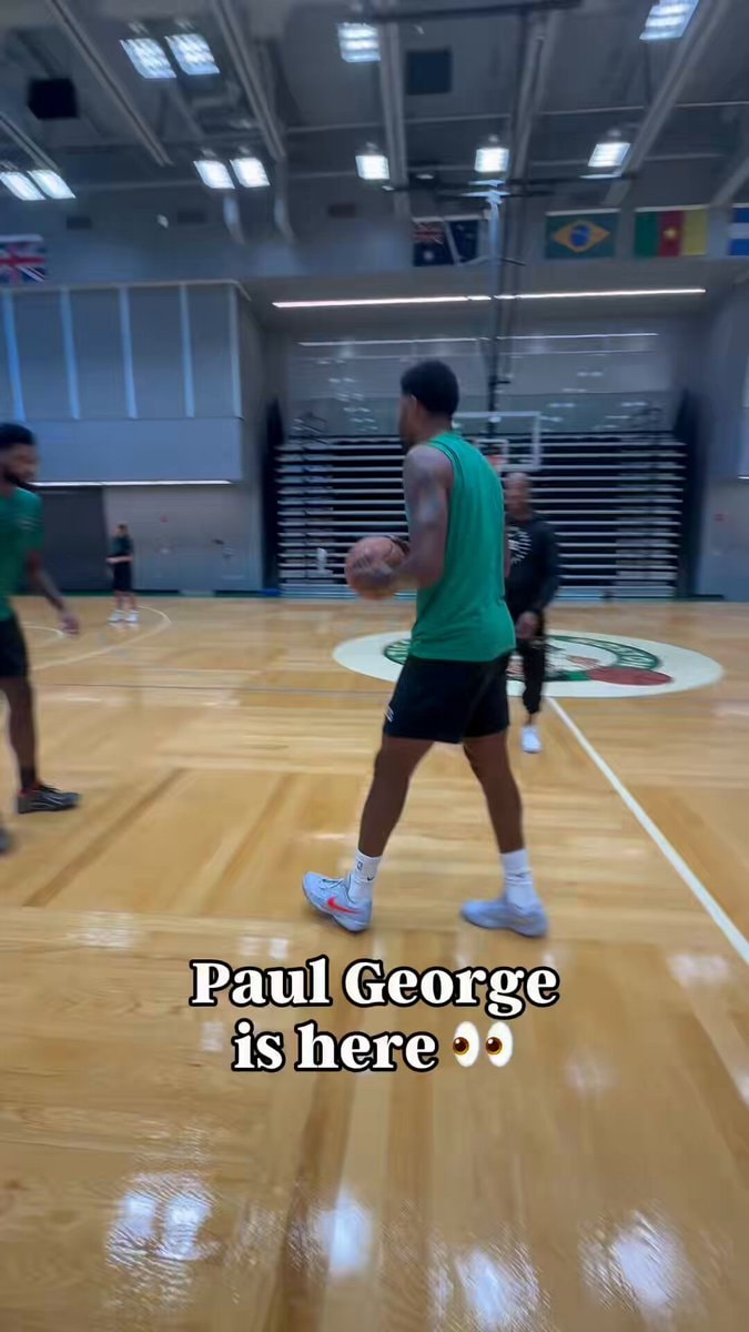 Paul George Celtics workout Paul George Celtics workout