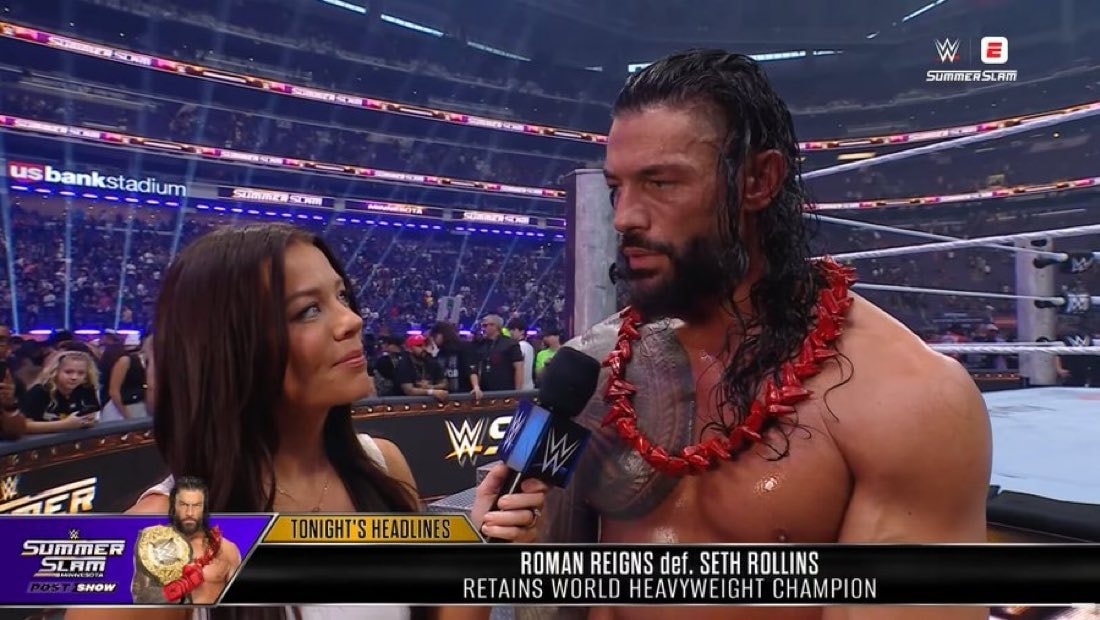 Roman Reigns on Seth Rollins bond