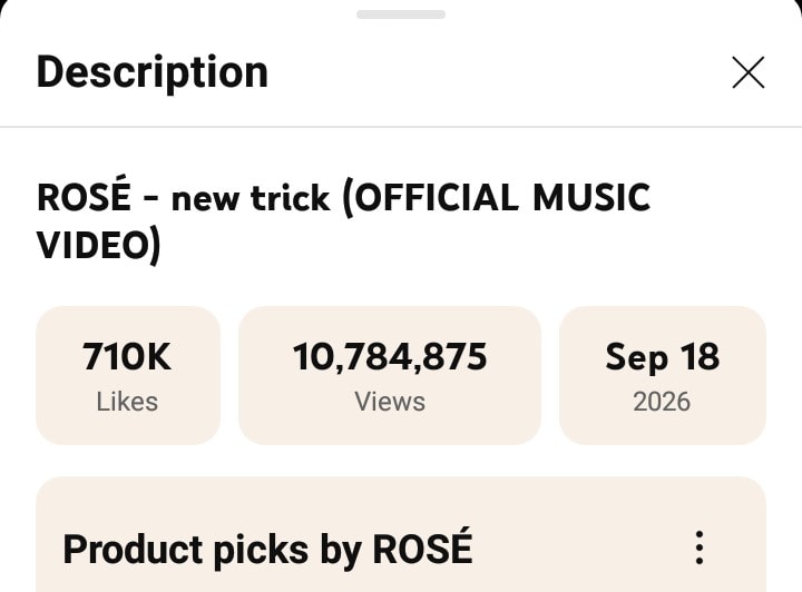 Rose New Trick YouTube Views (photo 2 of 2)