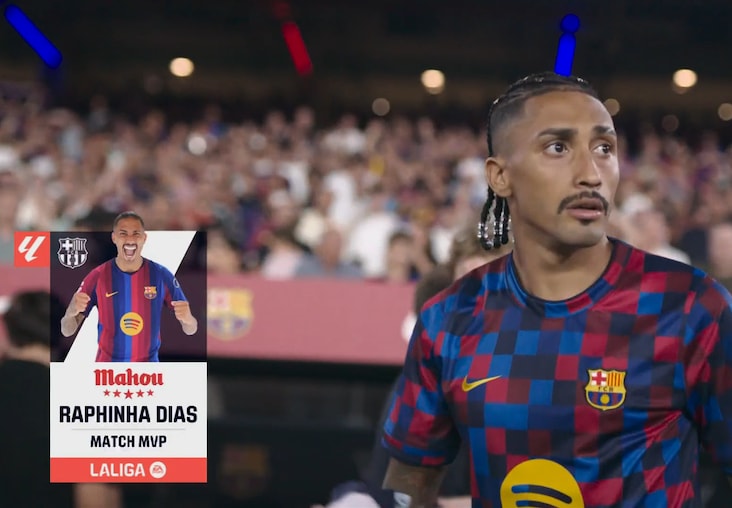 Raphinha MAN OF THE MATCH