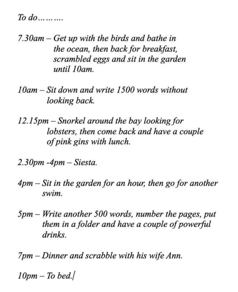 Ian Fleming James Bond routine (photo 2 of 2)