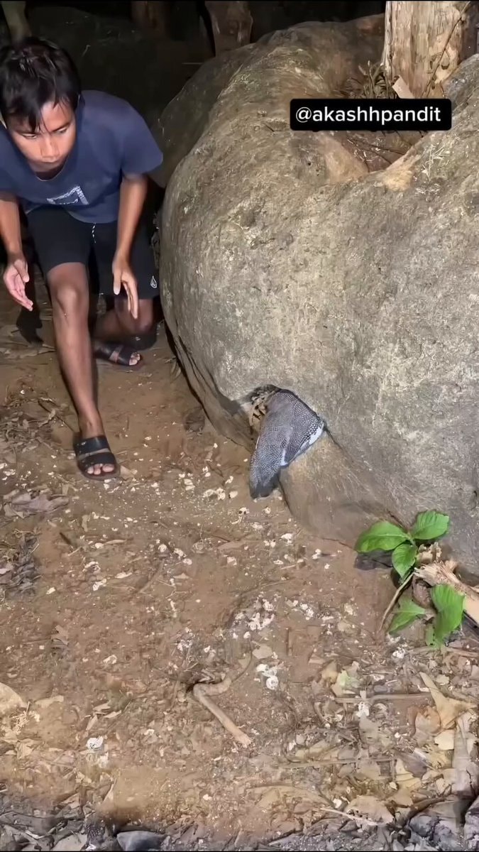young man near rock young man near rock